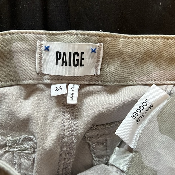 PAIGE mayslie jogger size 24. NWOT - Picture 5 of 6